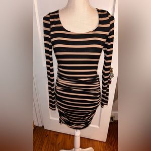 Womens Felicity & Coco dress XS fitted /gathered ruched